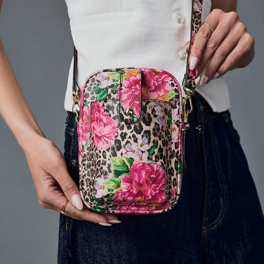 Dillon Bag - Ceci Cheetah/Gold
