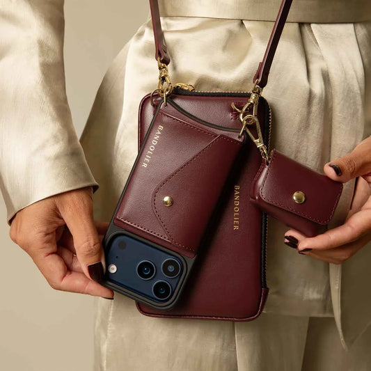 Donna Essentials Set - Wine/Gold