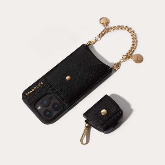 Maya and AirPods Set - Black/Gold