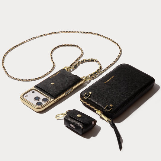 Lily Essentials Set - Black Chrome/Gold