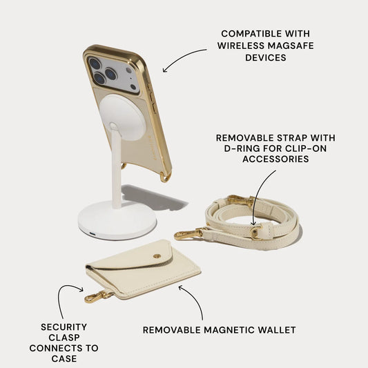 Remi Magnet Essentials Set - Ivory/Chrome Gold