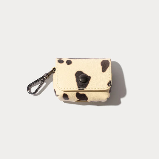 Avery AirPods Clip-On Pouch - Spotted Hide/Pewter