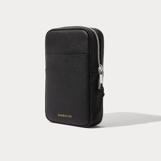 Large Expanded Pouch - Black/Silver