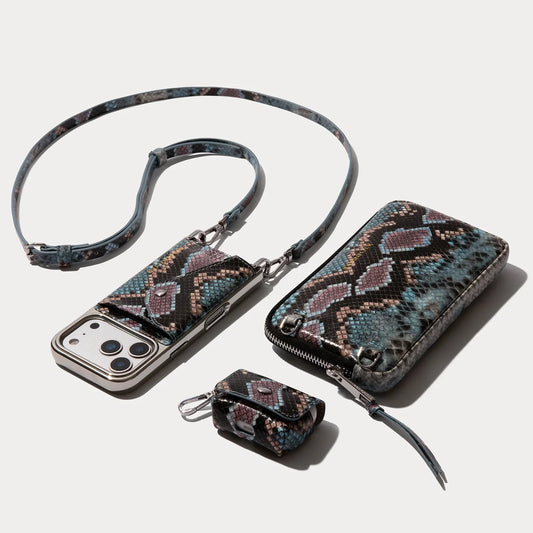 Donna Essentials Set - Prism Snake/Silver Chrome