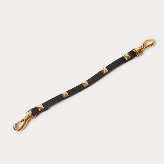 Sarah Wristlet - Black/Gold