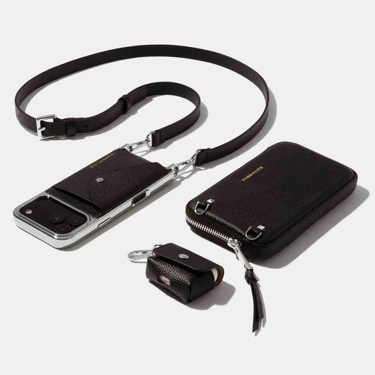Hailey Essentials Set - Black/Chrome Silver