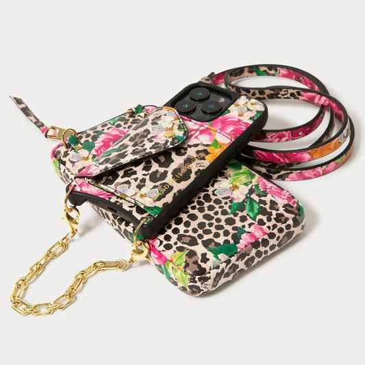 Valentina Duet Pouch Set - Ceci Cheetah/Gold