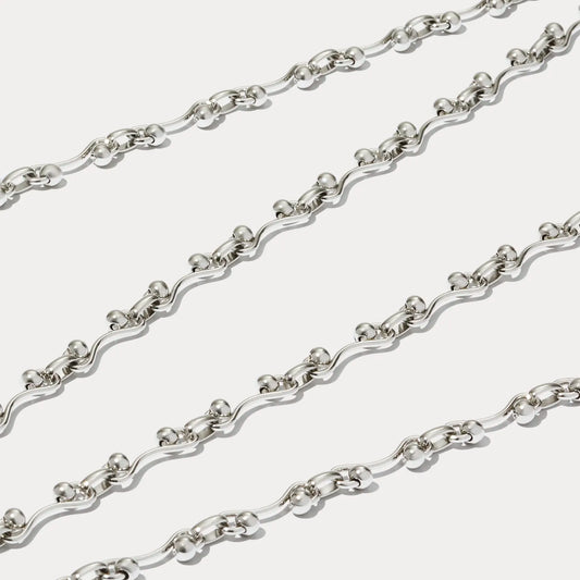 Kate Shoulder Strap - Silver/Silver