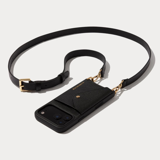 Hailey Strap Only - Black/Gold